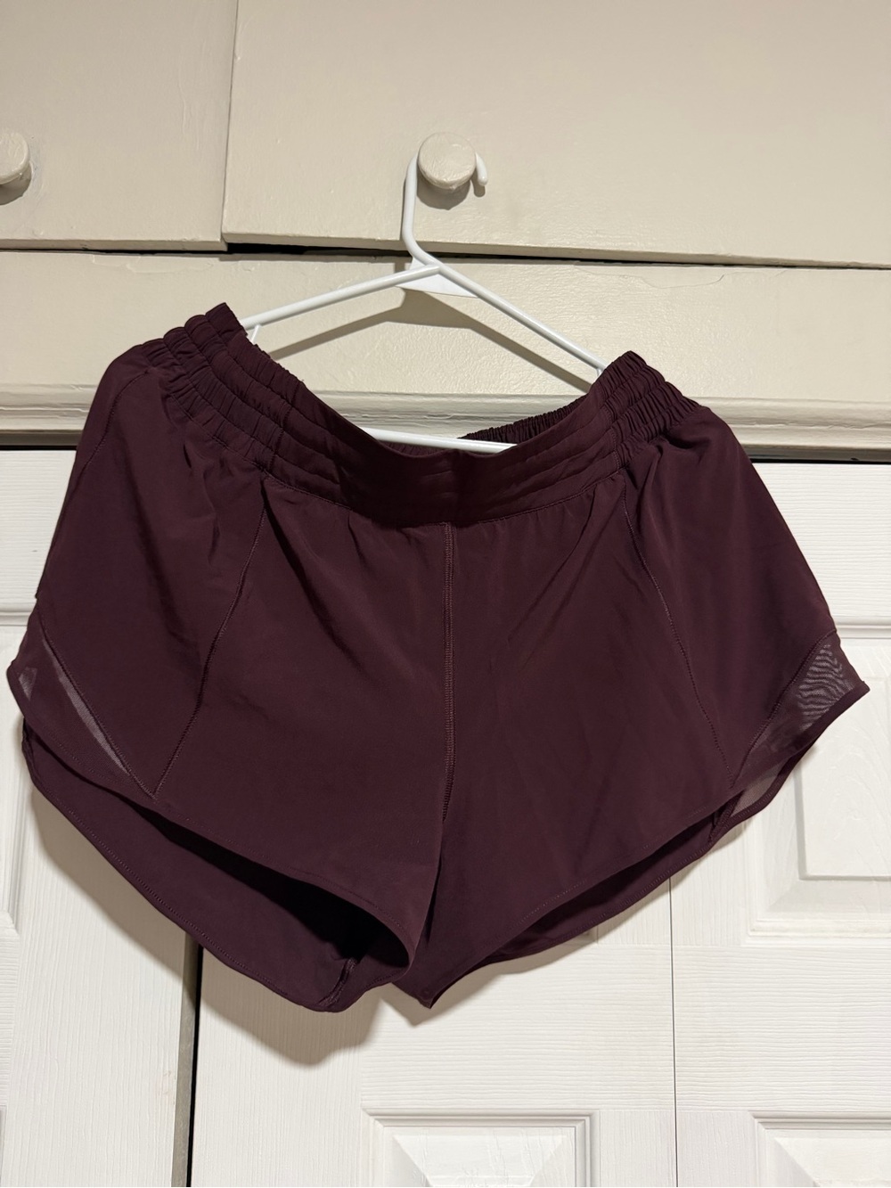 Lululemon Women's Athletic Shorts - Deep Wine